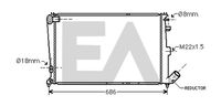 EACLIMA 31R10051 - Radiador, refrigeración del motor