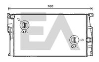 EACLIMA 31R07113 - Radiador, refrigeración del motor