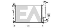 EACLIMA 31R10105 - Radiador, refrigeración del motor