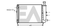 EACLIMA 31R10008 - Radiador, refrigeración del motor