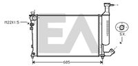 EACLIMA 31R10094 - Radiador, refrigeración del motor