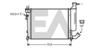 EACLIMA 31R10089 - Radiador, refrigeración del motor