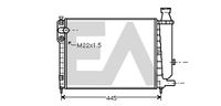 EACLIMA 31R10049 - Radiador, refrigeración del motor