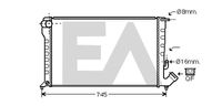 EACLIMA 31R10098 - Radiador, refrigeración del motor