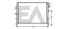 EACLIMA 31R12029 - Radiador, refrigeración del motor