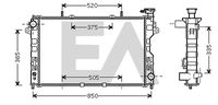 EACLIMA 31R12019 - Radiador, refrigeración del motor