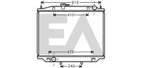 EACLIMA 31R18007 - Radiador, refrigeración del motor