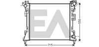 EACLIMA 31R12028 - Radiador, refrigeración del motor