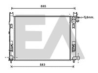 EACLIMA 31R15003 - Diámetro de salida 1 [mm]: 35<br>Calidad: ALTERNATIVO<br>Diámetro de entrada 1 [mm]: 35<br>Tipo radiador: Aletas refrigeración soldadas<br>Restricción de fabricante: CALSONIC<br>Profundidad de red [mm]: 16<br>Longitud de red [mm]: 509<br>Ancho de red [mm]: 388<br>Material: Aluminio<br>Material: Plástico<br>