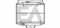 EACLIMA 31R18106 - Radiador, refrigeración del motor