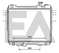 EACLIMA 31R18151 - Radiador, refrigeración del motor