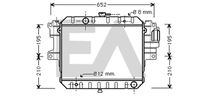 EACLIMA 31R19018 - Radiador, refrigeración del motor