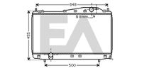 EACLIMA 31R20007 - Radiador, refrigeración del motor