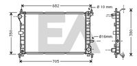 EACLIMA 31R22074 - Radiador, refrigeración del motor