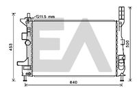 EACLIMA 31R22098 - Radiador, refrigeración del motor