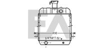 EACLIMA 31R23001 - Radiador, refrigeración del motor