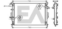 EACLIMA 31R22132 - Radiador, refrigeración del motor