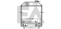 EACLIMA 31R22090 - Radiador, refrigeración del motor