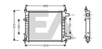 EACLIMA 31R22071 - Radiador, refrigeración del motor