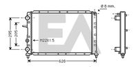 EACLIMA 31R25048 - Radiador, refrigeración del motor