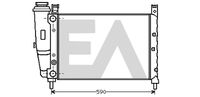 EACLIMA 31R25082 - Diámetro de salida 1 [mm]: 35<br>Calidad: Premium<br>Diámetro de entrada 1 [mm]: 35<br>Tipo radiador: Aletas refrigeración unidas mecánicamente<br>Restricción de fabricante: DENSO<br>Profundidad de red [mm]: 34<br>Longitud de red [mm]: 443<br>Ancho de red [mm]: 314<br>Material: Aluminio<br>Material: Plástico<br>