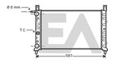 EACLIMA 31R25016 - Radiador, refrigeración del motor