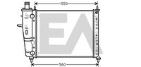 EACLIMA 31R25030 - Radiador, refrigeración del motor