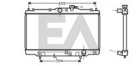 EACLIMA 31R26025 - Radiador, refrigeración del motor