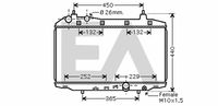 EACLIMA 31R26061 - Radiador, refrigeración del motor