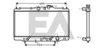 EACLIMA 31R26115 - Radiador, refrigeración del motor