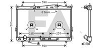 EACLIMA 31R28028 - Radiador, refrigeración del motor