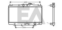 EACLIMA 31R26039 - Radiador, refrigeración del motor