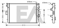 EACLIMA 31R30025 - Radiador, refrigeración del motor