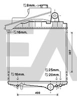 EACLIMA 31R32012 - Radiador, refrigeración del motor