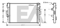 EACLIMA 31R30049 - Radiador, refrigeración del motor