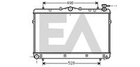 EACLIMA 31R28120 - Clase de caja de cambios: para transmisión automática<br>Equipamiento de vehículo: para vehículos con/sin climatización<br>Material: Aluminio<br>Material: Plástico<br>Longitud de red [mm]: 385<br>Ancho de red [mm]: 685<br>Profundidad de red [mm]: 16<br>