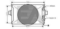 EACLIMA 31R30017 - Radiador, refrigeración del motor