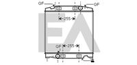 EACLIMA 31R30031 - Radiador, refrigeración del motor