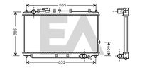 EACLIMA 31R36002 - Radiador, refrigeración del motor