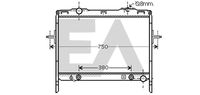 EACLIMA 31R36075 - Radiador, refrigeración del motor