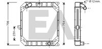 EACLIMA 31R45006 - Radiador, refrigeración del motor