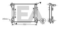 EACLIMA 31R40013 - Radiador, refrigeración del motor