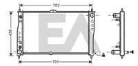 EACLIMA 31R36068 - Radiador, refrigeración del motor