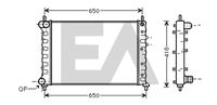 EACLIMA 31R40018 - Radiador, refrigeración del motor