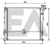 EACLIMA 31R36091 - Diámetro de salida 1 [mm]: 35<br>Calidad: ALTERNATIVO<br>Diámetro de entrada 1 [mm]: 35<br>Tipo radiador: Aletas refrigeración soldadas<br>Restricción de fabricante: DOOWON<br>Profundidad de red [mm]: 20<br>Longitud de red [mm]: 484<br>Ancho de red [mm]: 476<br>Material: Aluminio<br>Material: Plástico<br>