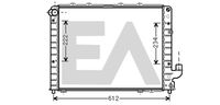 EACLIMA 31R40015 - Radiador, refrigeración del motor