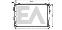 EACLIMA 31R36032 - Radiador, refrigeración del motor