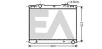 EACLIMA 31R36085 - Radiador, refrigeración del motor