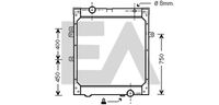 EACLIMA 31R47029 - Radiador, refrigeración del motor