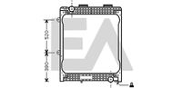 EACLIMA 31R47009 - Radiador, refrigeración del motor